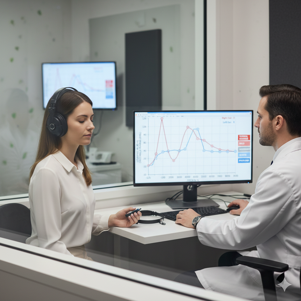 PTA – PURE TONE AUDIOMETRY (BOTH EAR)