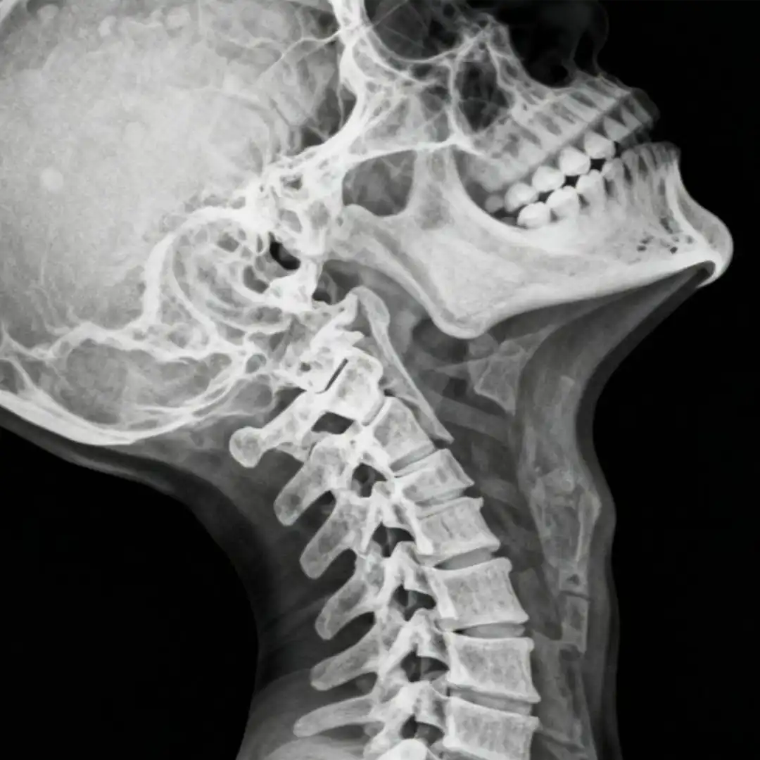 X-RAY CERVICAL SPINE FLEXION VIEW