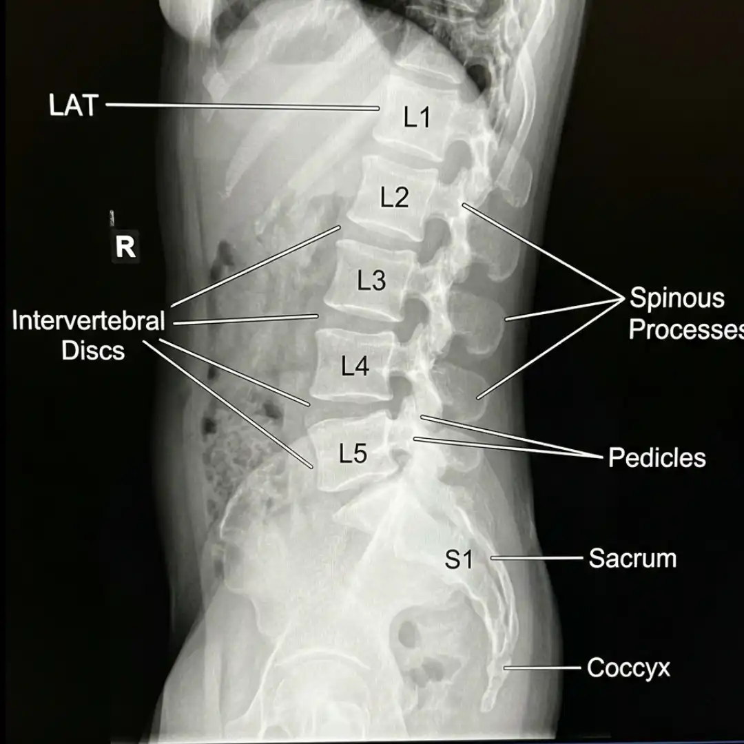X-RAY LUMBAR SPINE LAT