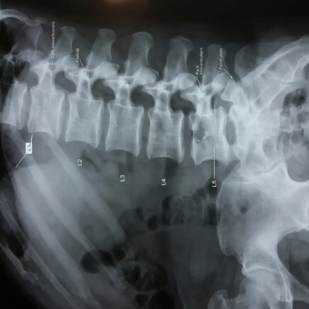 X-RAY LUMBAR SPINE OBLIQUE