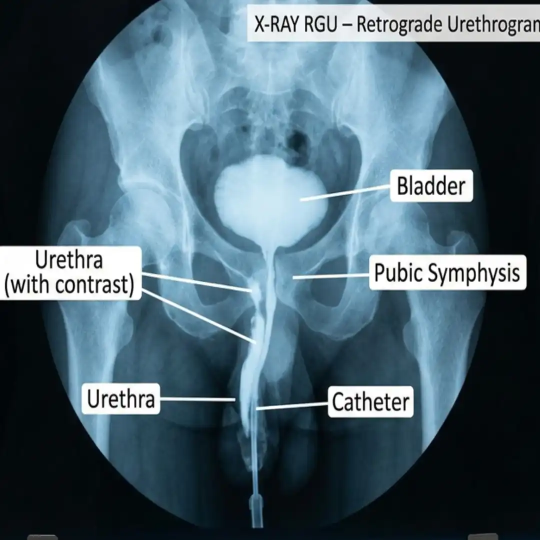 X-RAY RGU Retrograde Urethrogram