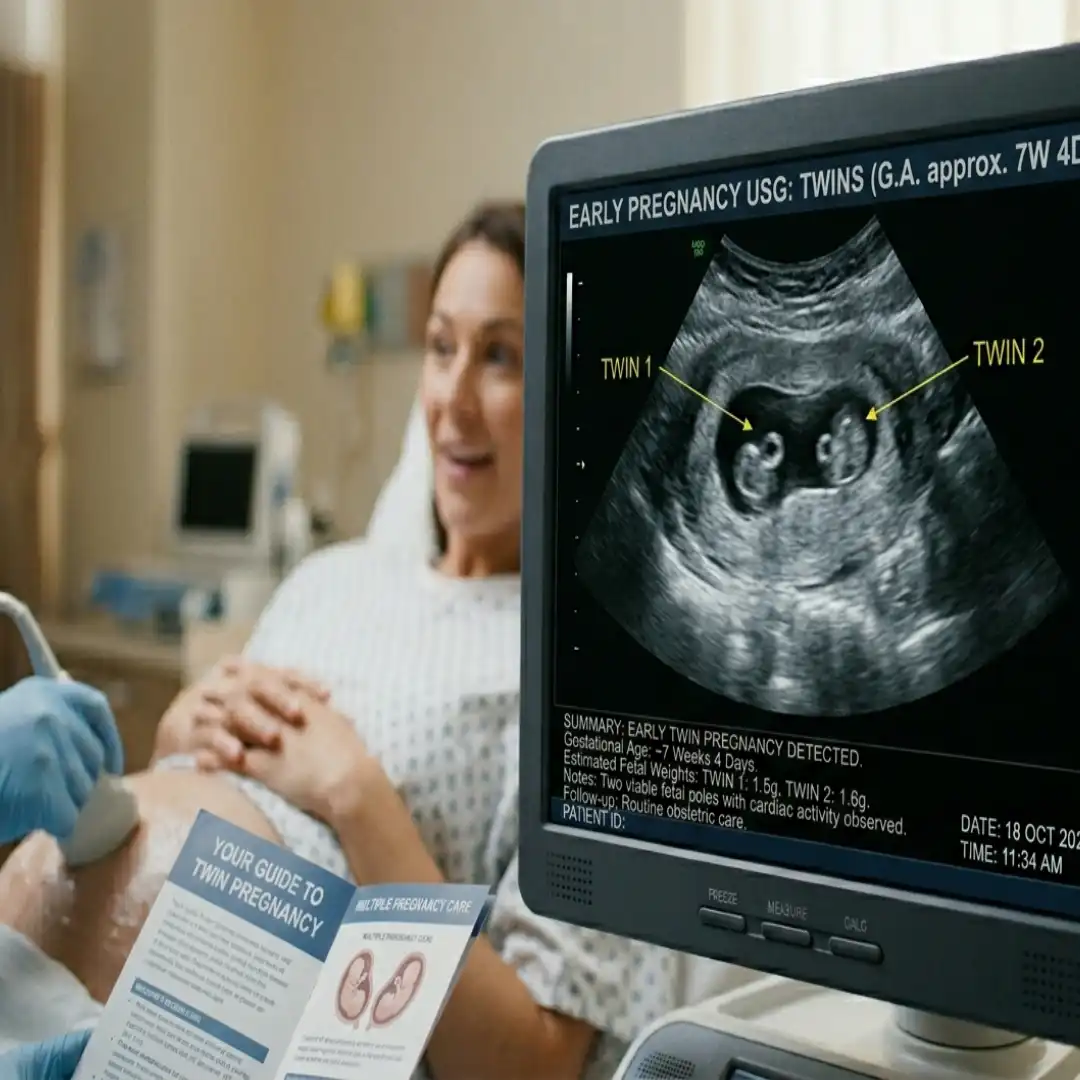 EARLY PREGNANCY (TWIN)