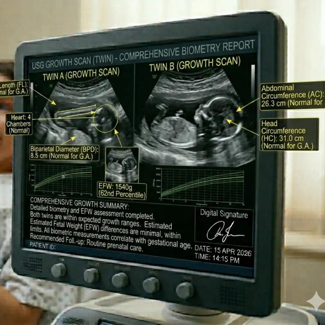USG GROWTH SCAN (TWIN)