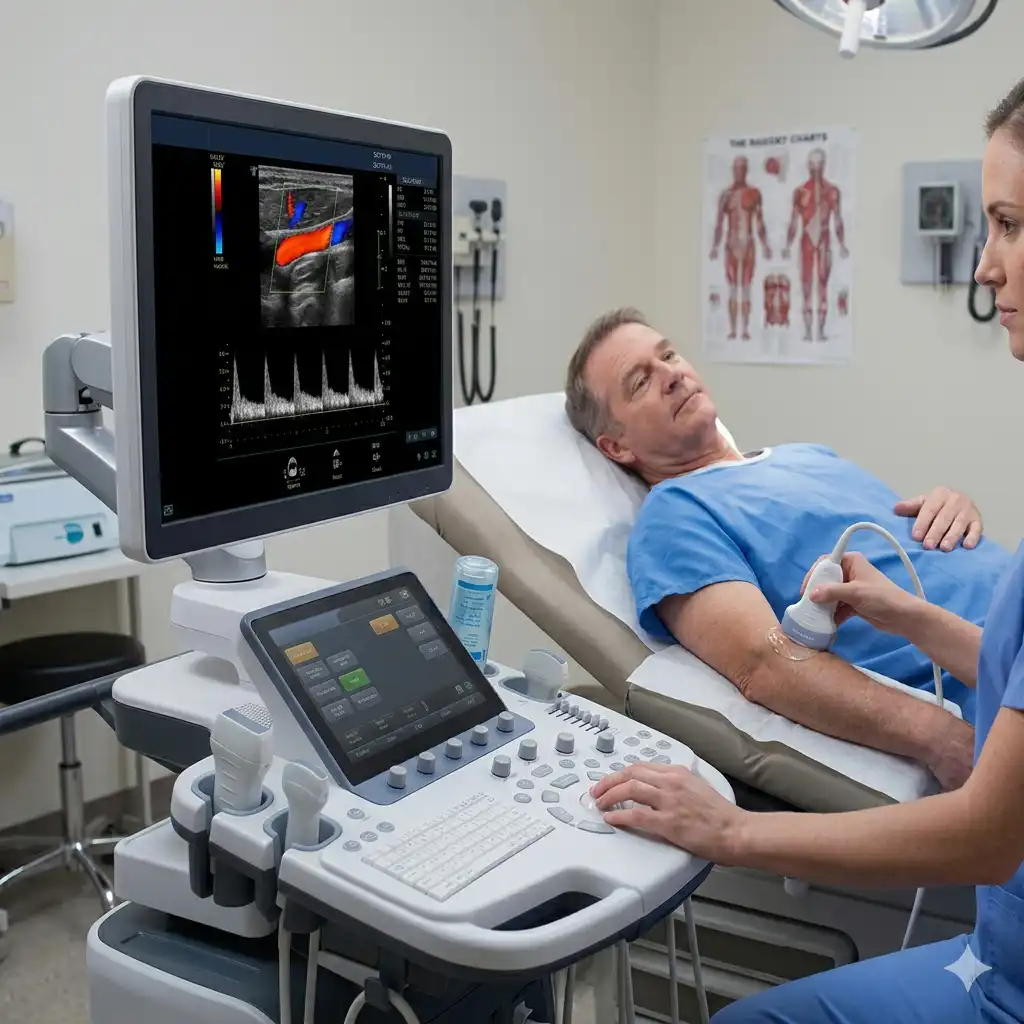USG SINGLE UPPER LIMB VENOUS DOPPLER