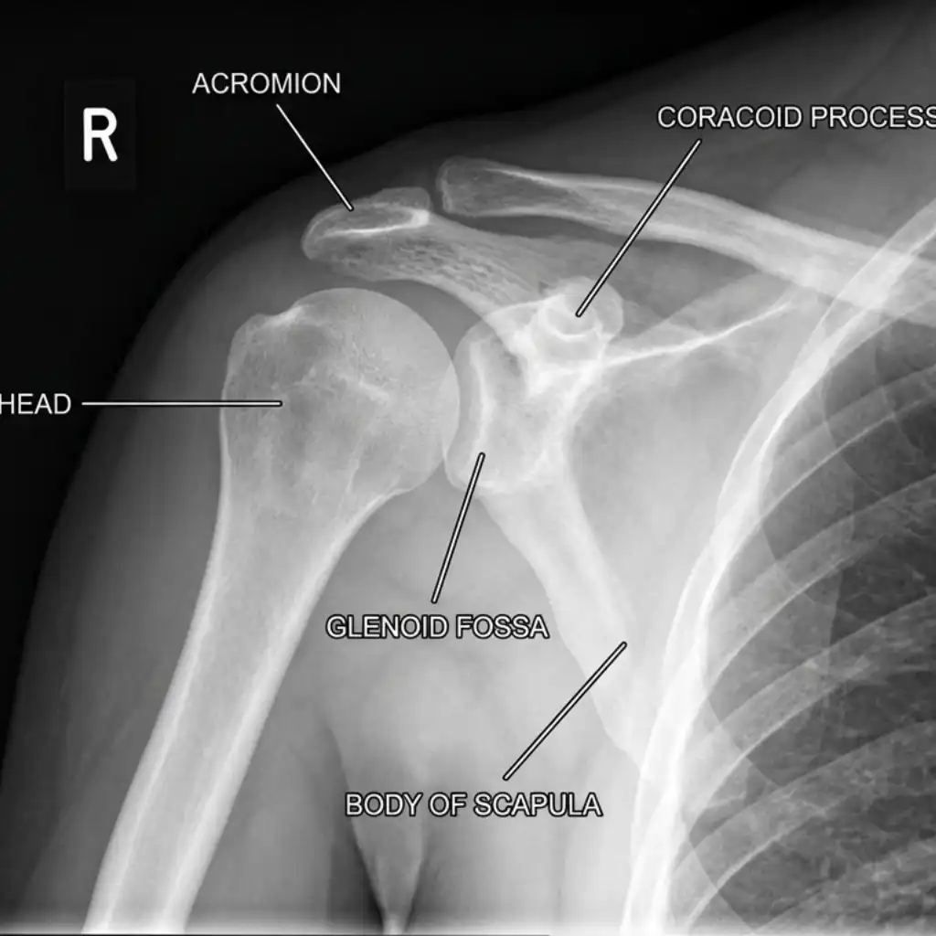 X RAY SHOULDER OBLIQUE VIEW